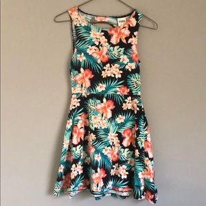 Victoria’s Secret Pink Tropical Skater Dress